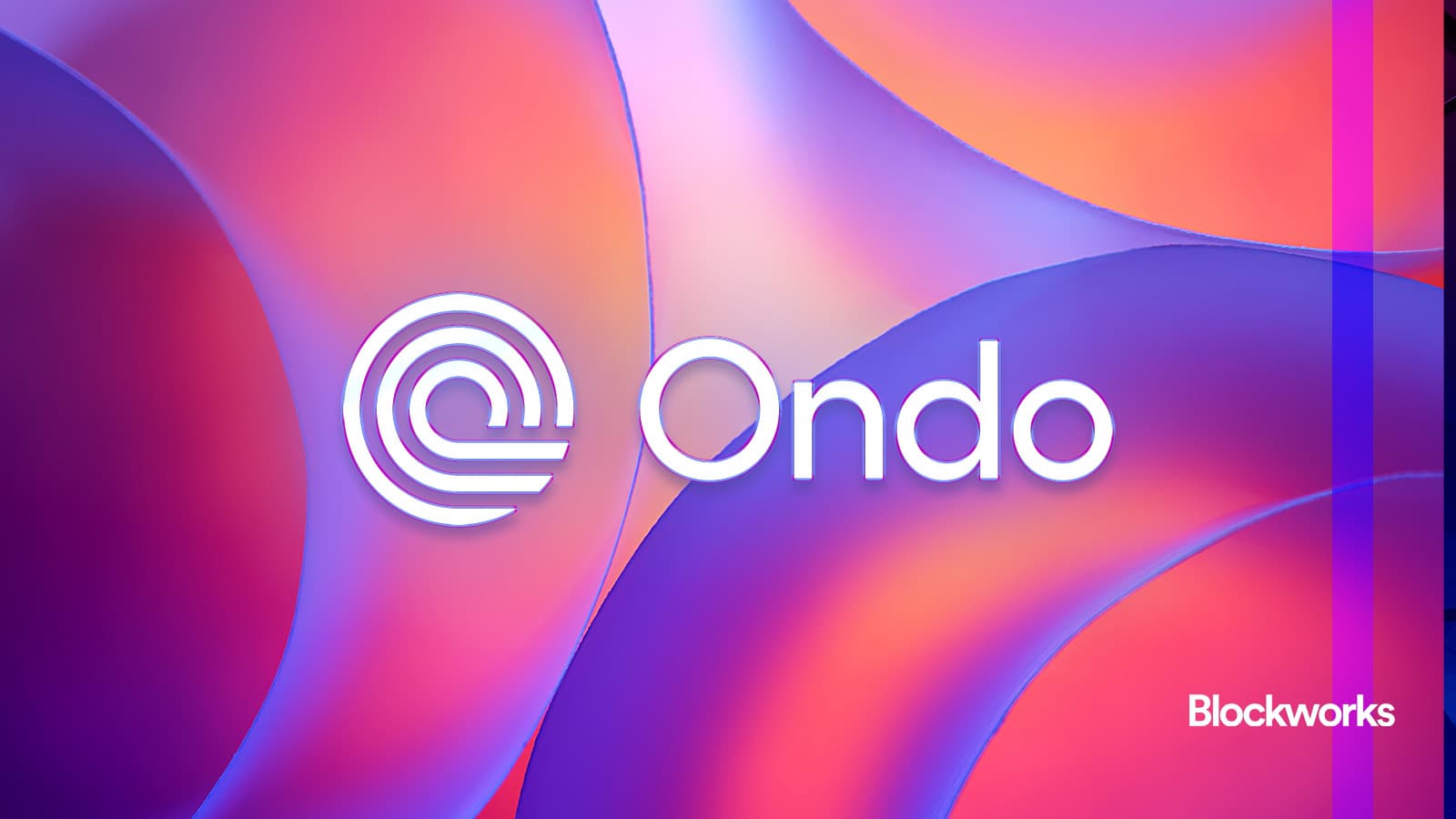 Ondo Finance tokenized gold dashboard