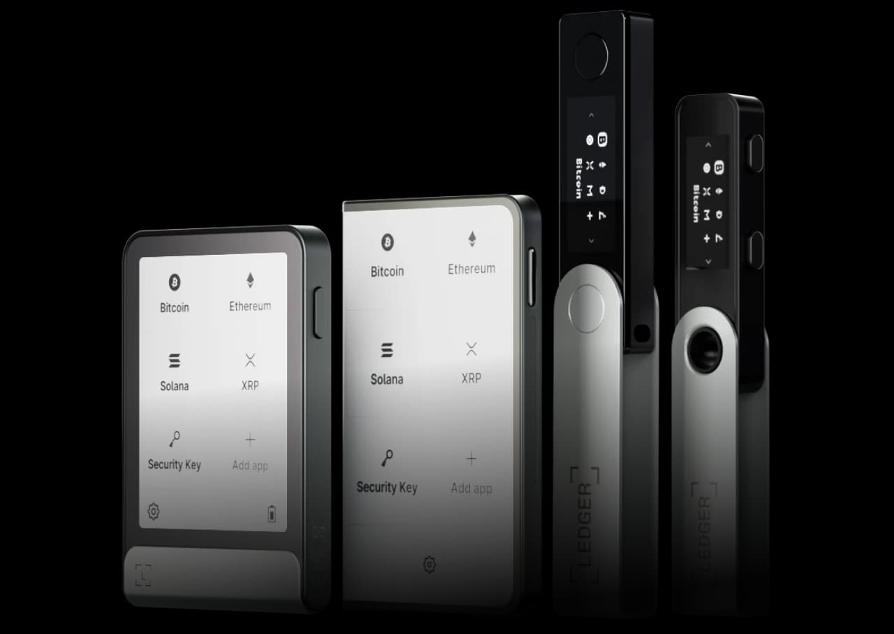 Ledger hardware wallet for crypto storage