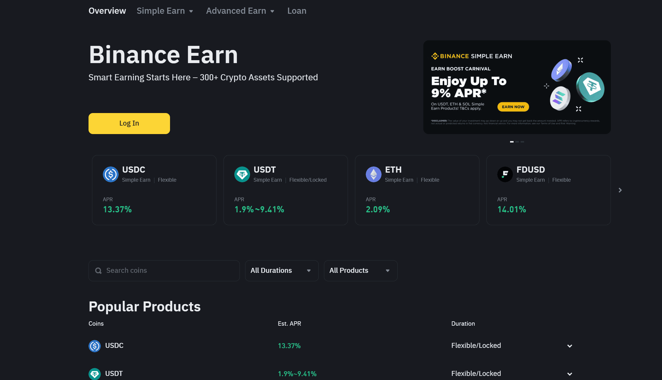 StakingRewards PAXG analytics dashboard